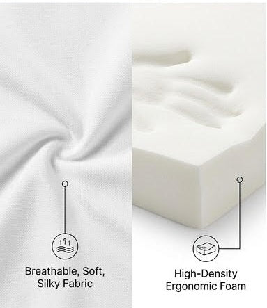Vespera Vault™ Ergonomic Knee Pillow with Securing Strap