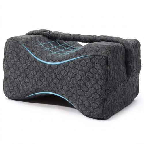 Vespera Vault™ Ergonomic Knee Pillow with Securing Strap